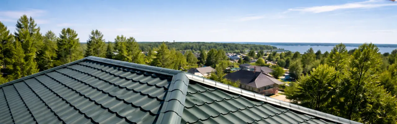 Замена металлочерепицы