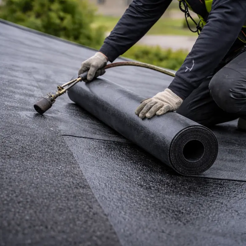 Ремонт мягкой кровли