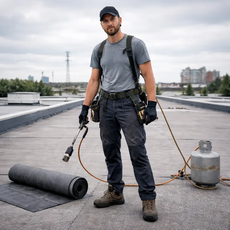 Наплавляемая кровля