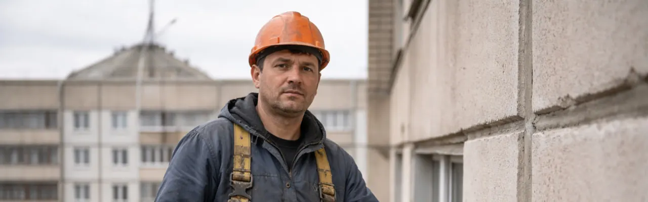 Ремонт и герметизация панельных швов