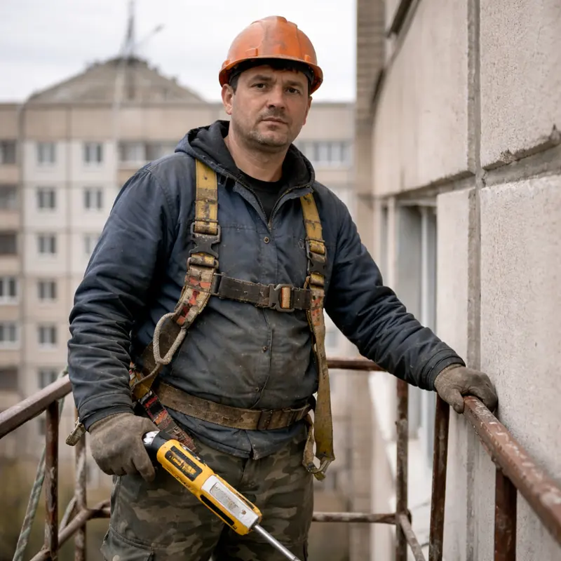 Ремонт и герметизация панельных швов