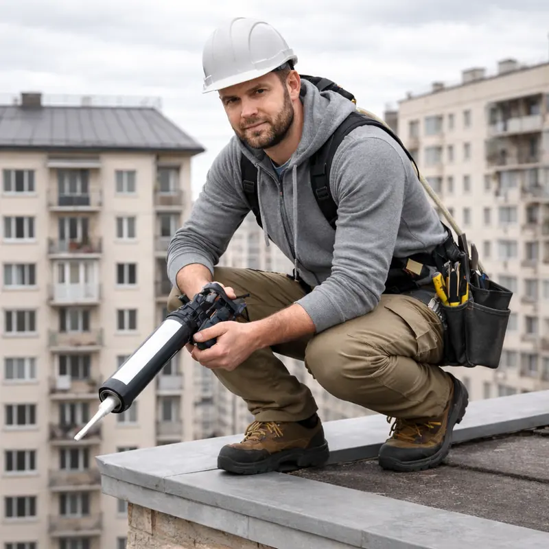 Ремонт кровли балкона